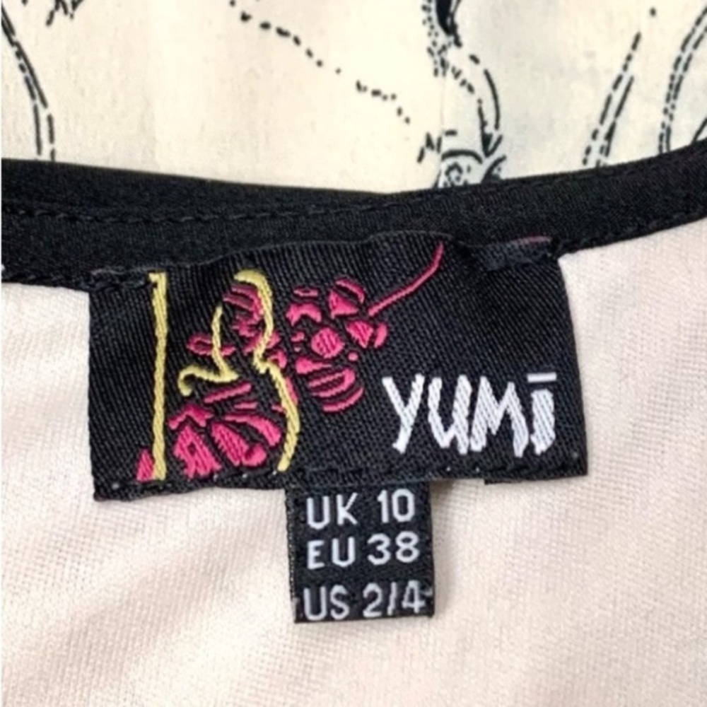 ASOS, "Yumi" sleeveless print dress in an all over owl print- 2/4 - Picture 2 of 11
